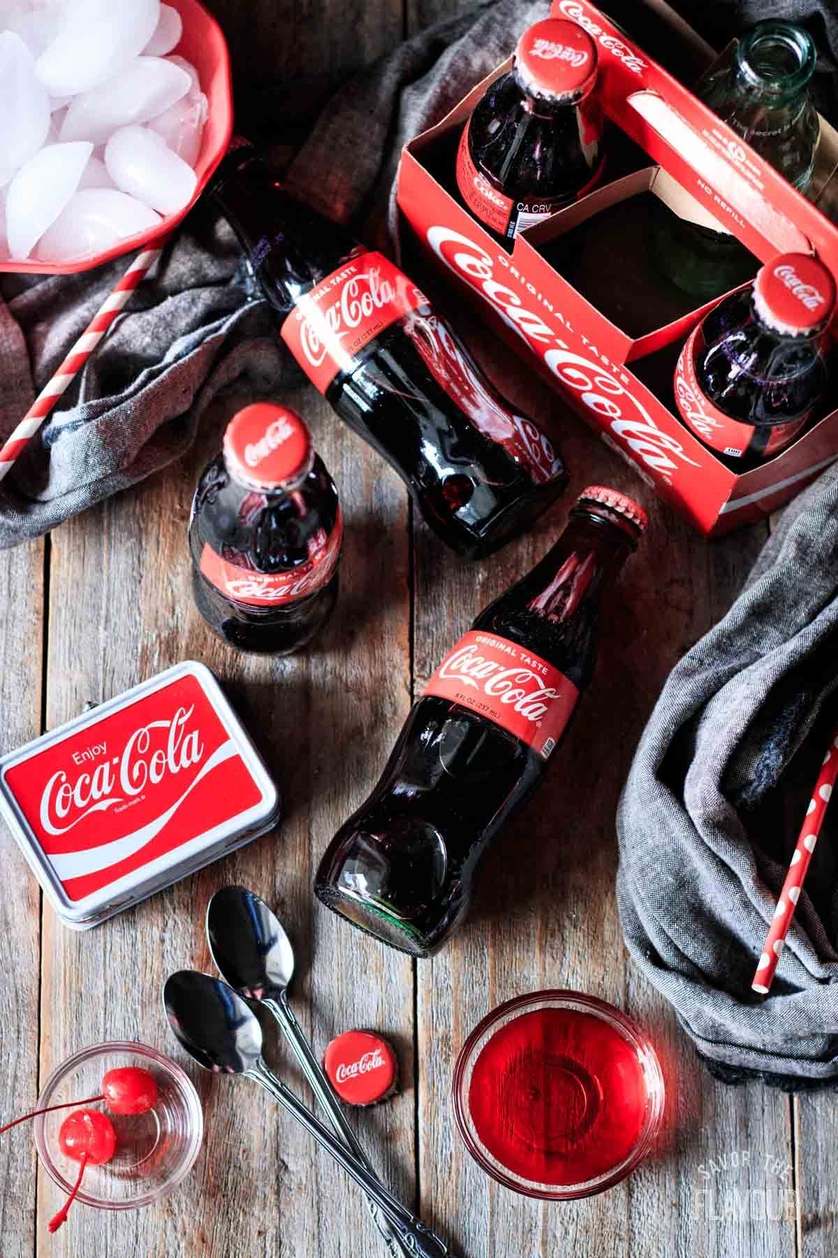 نوشابه کوکا قوطی